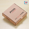 Logo bedruckte, frei faltbare Pizzapapierverpackung mit Logo